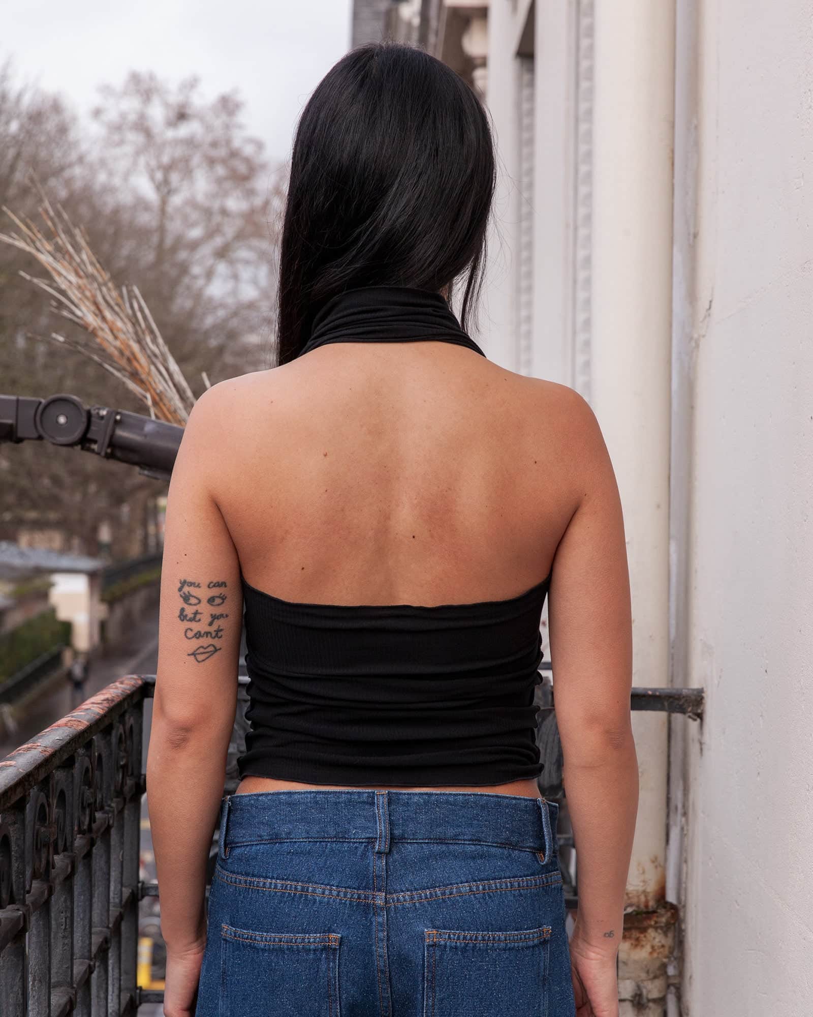 BASERANGE Tee Shirts Cinder Halter Top