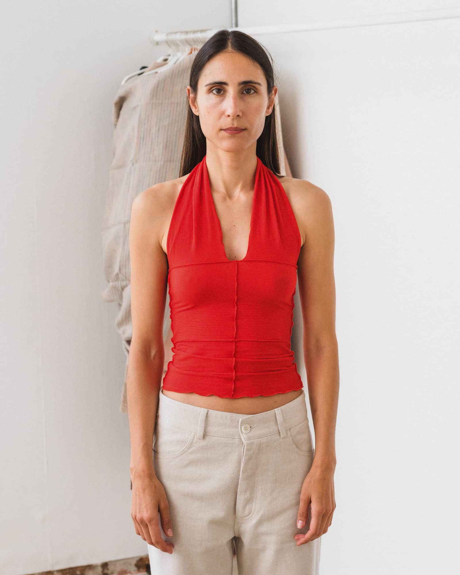 BASERANGE Tee Shirts Cinder Halter Top