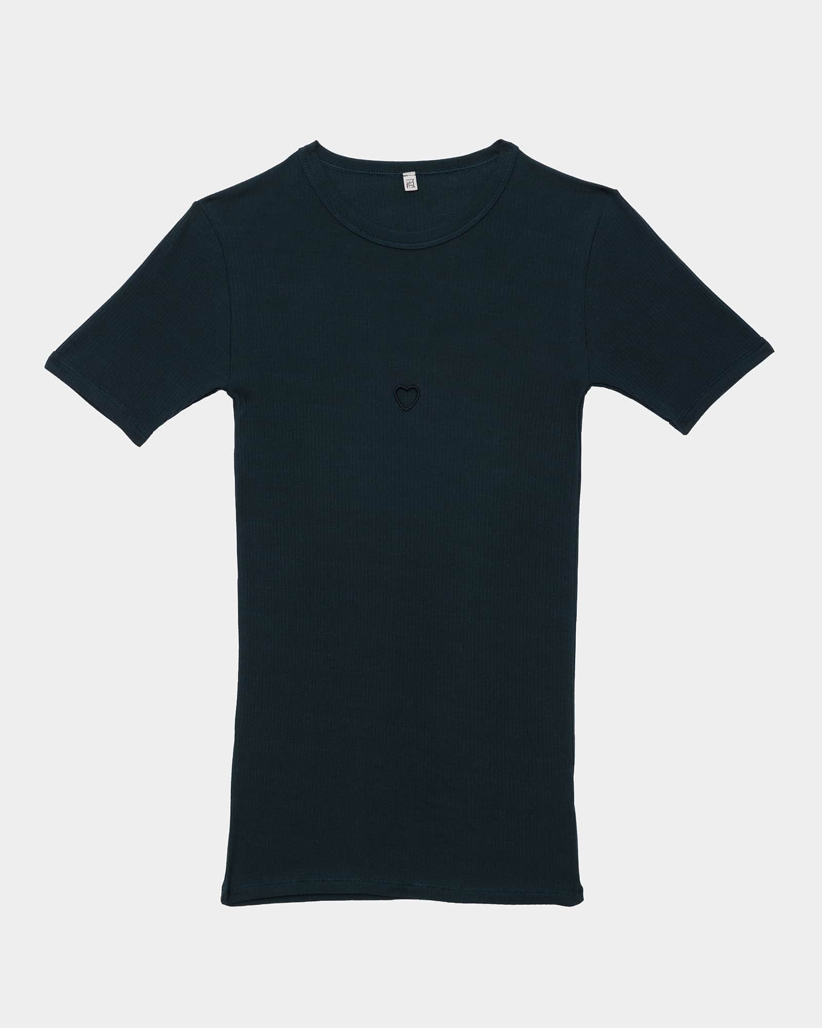 BASERANGE Tee Shirts Heart Tee Shirt