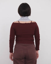 BASERANGE Tee Shirts Husk Long Sleeve Tee