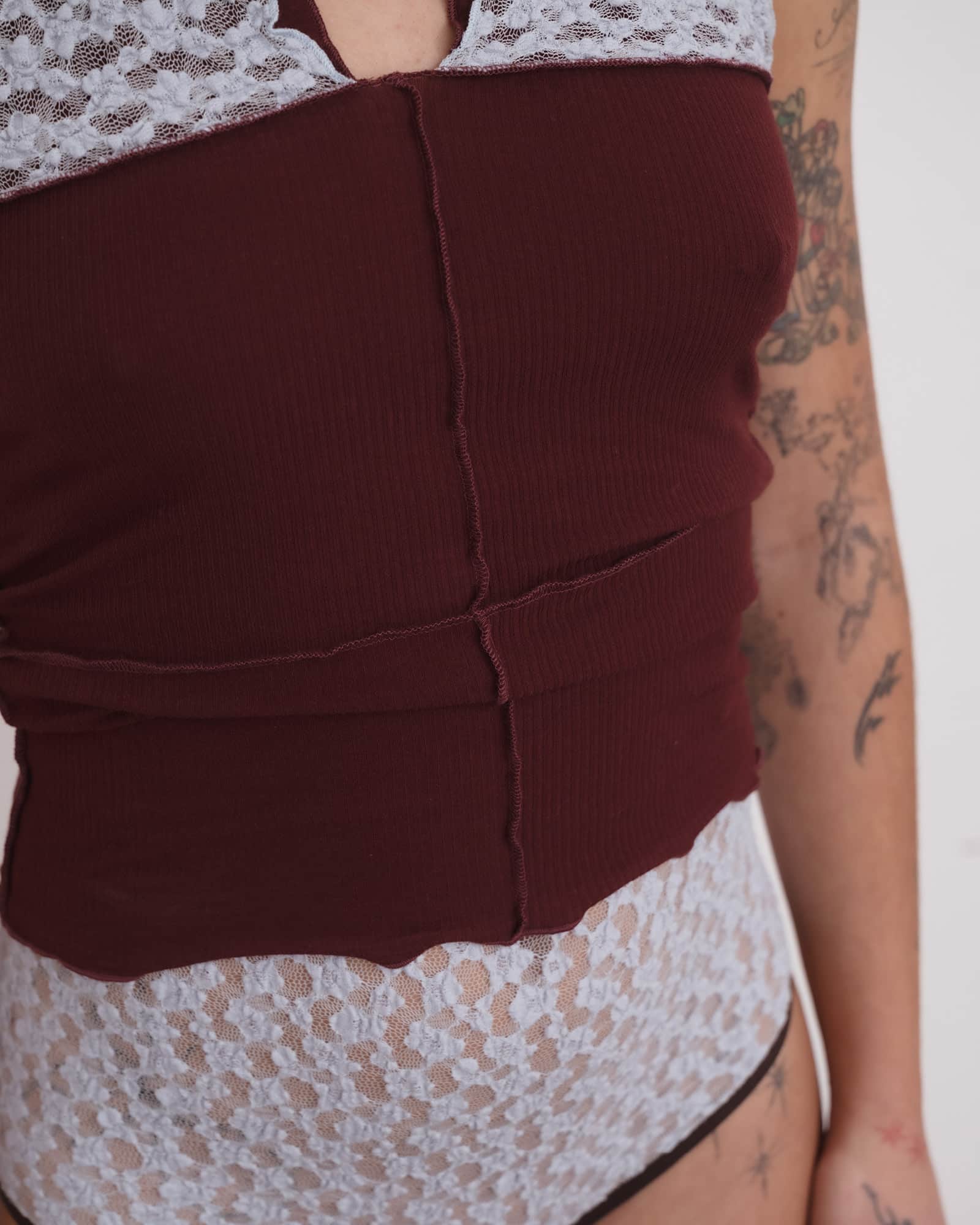 BASERANGE Tee Shirts Husk Top