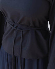 BASERANGE Tee Shirts Long Sleeve Apron Top