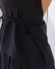 BASERANGE Tee Shirts Long Sleeve Apron Top