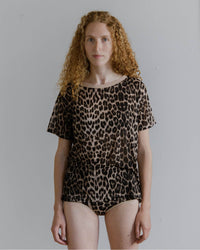 T-Shirt Ample - LEOPARD / S