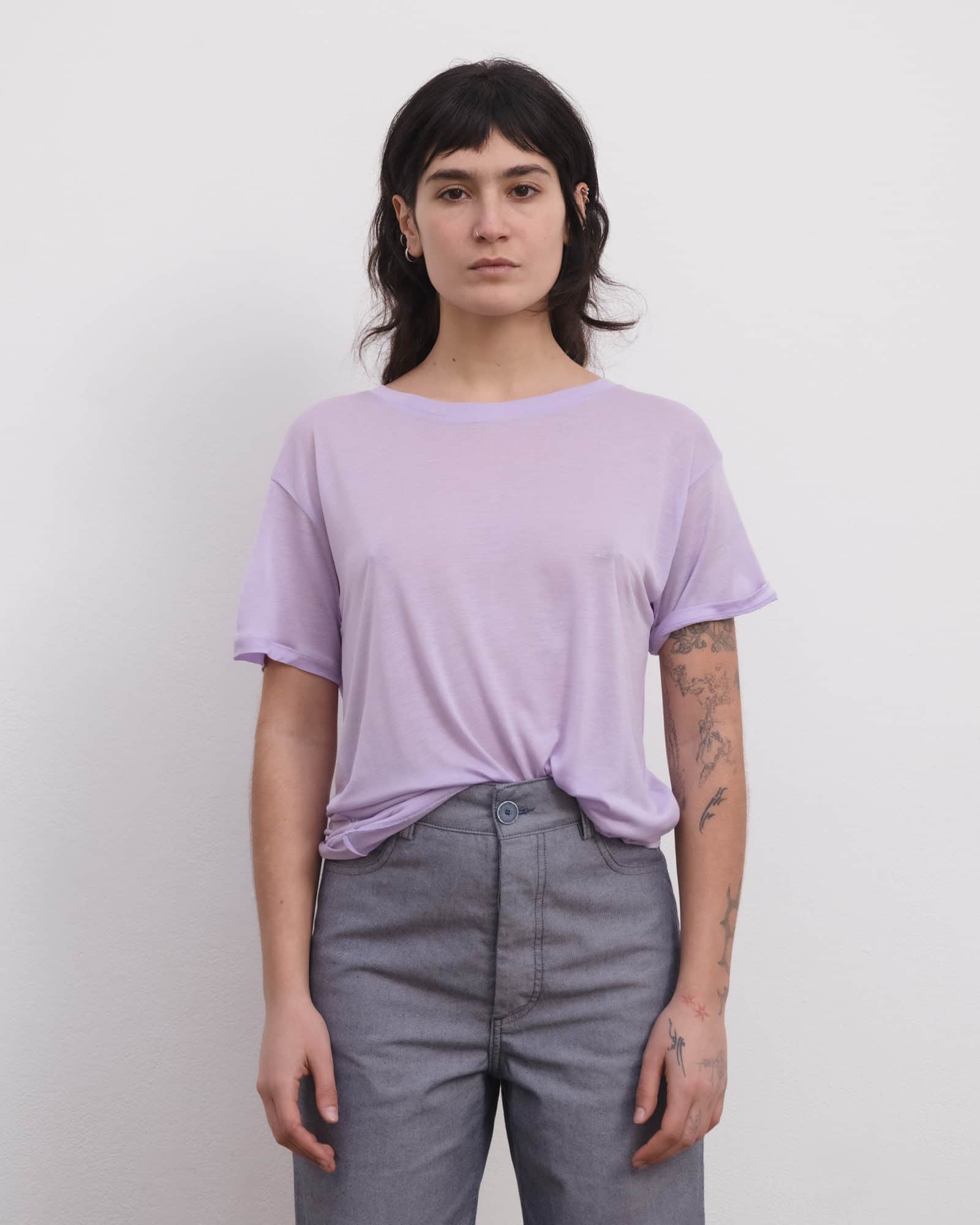 BASERANGE Tee Shirts Loose Tee Shirt