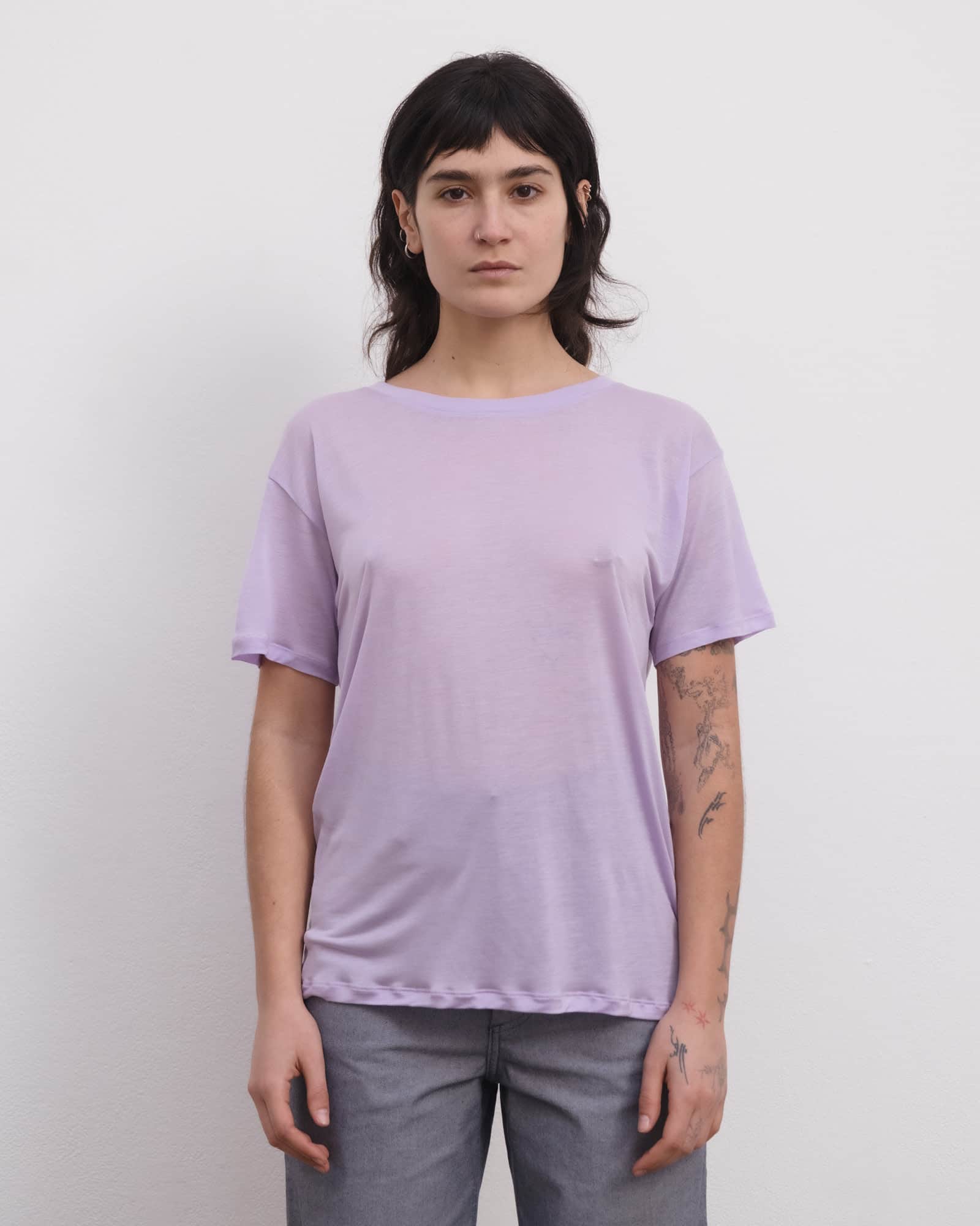BASERANGE Tee Shirts Loose Tee Shirt