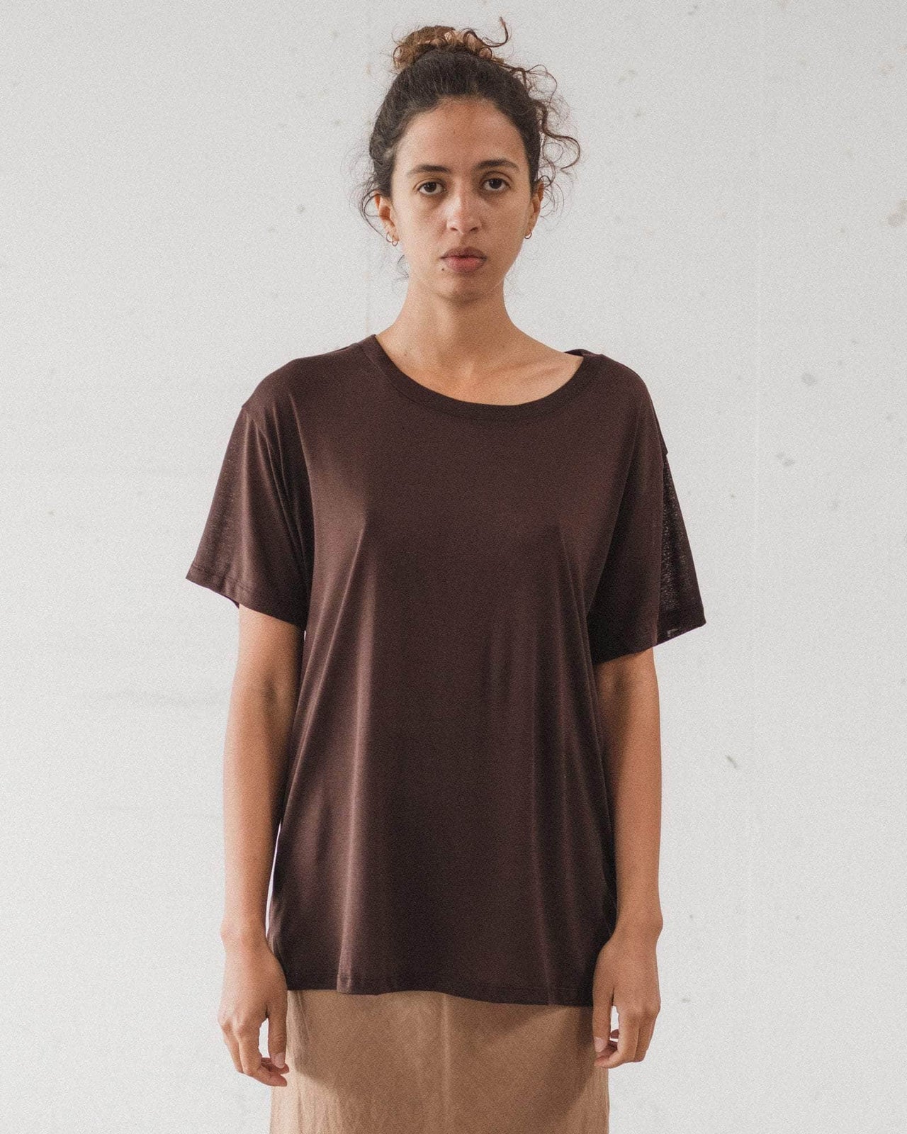 baserange t-shirt ample - Lyocell de bambou