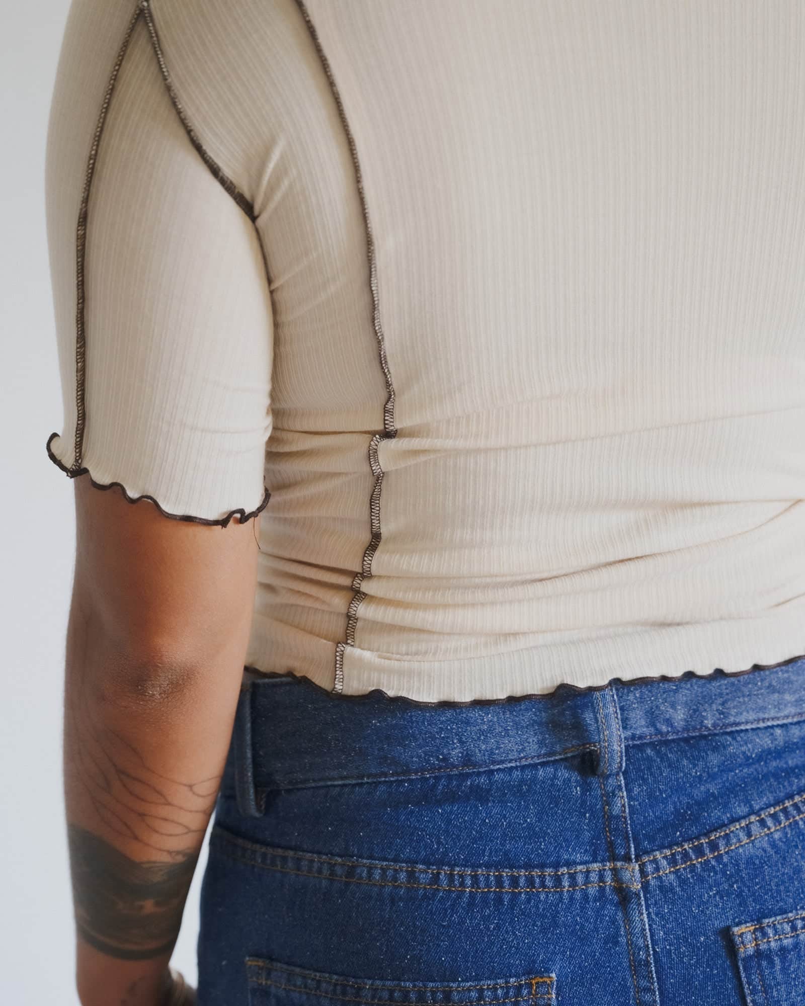 BASERANGE Tee Shirts Omato 3/4 Tee Shirt