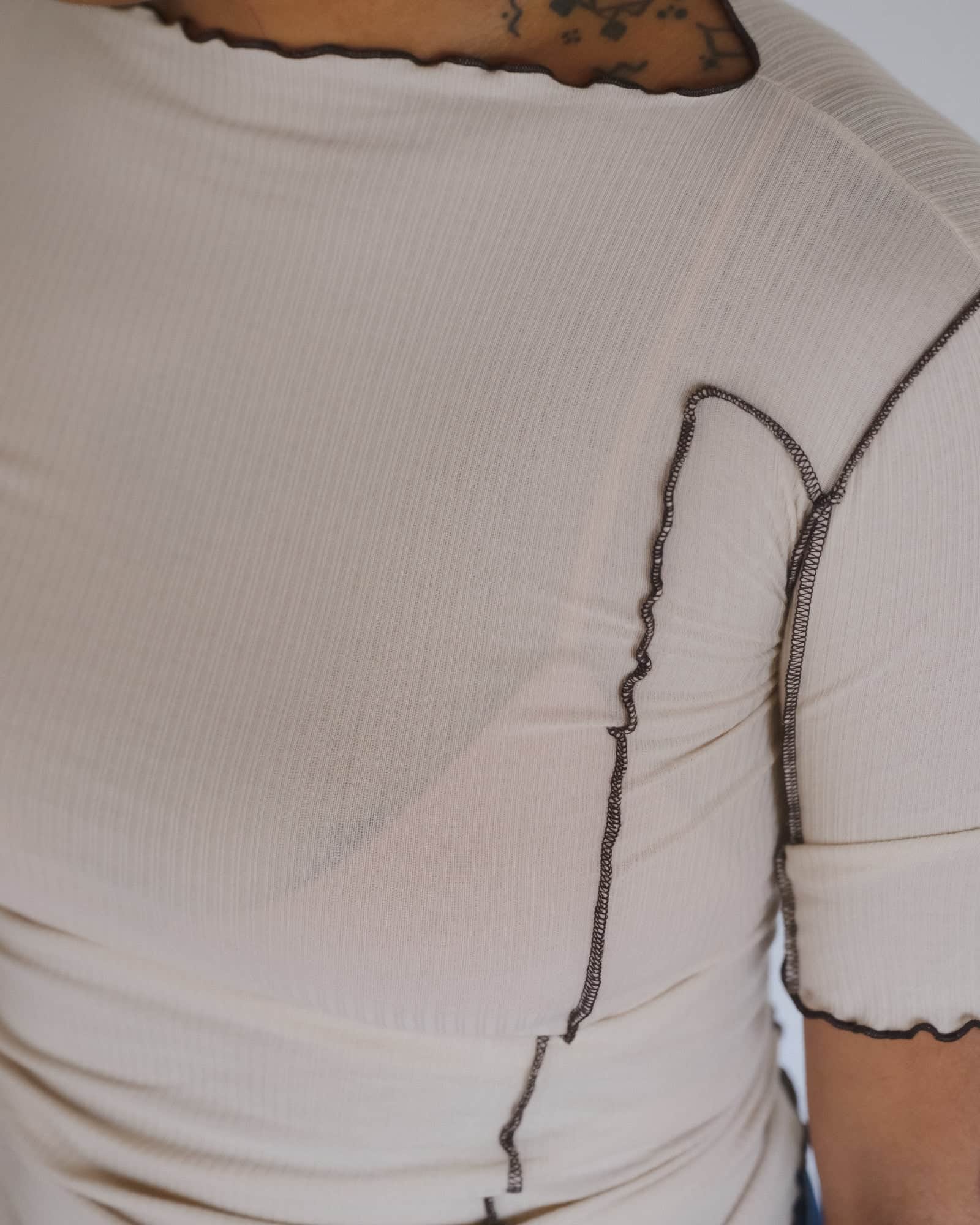 BASERANGE Tee Shirts Omato 3/4 Tee Shirt