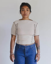 BASERANGE Tee Shirts Omato 3/4 Tee Shirt