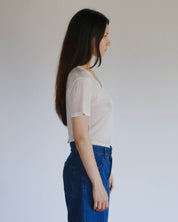 BASERANGE Tee Shirts V Neck Tee Shirt