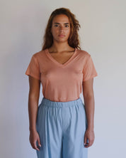 BASERANGE Tee Shirts V Neck Tee Shirt