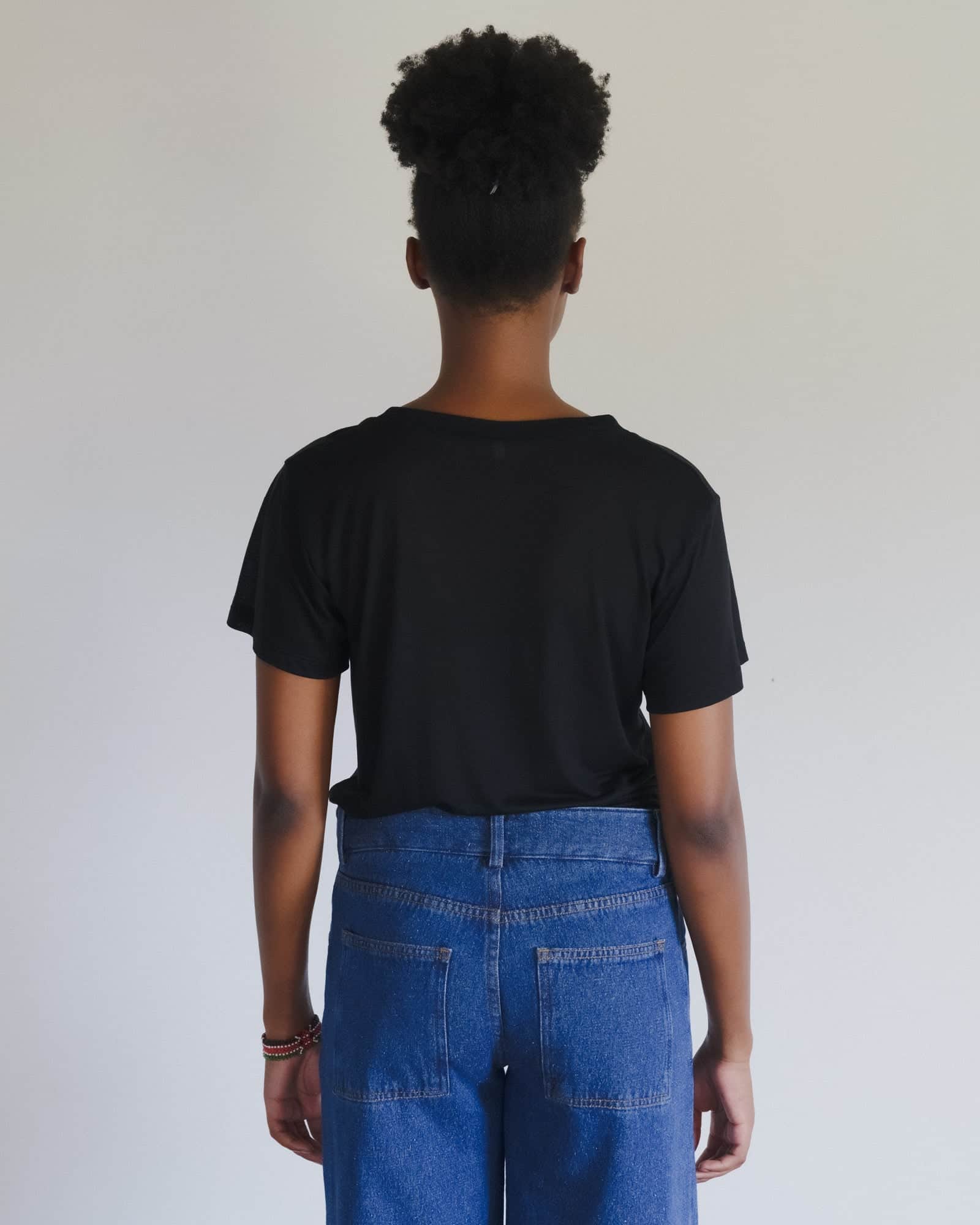 BASERANGE Tee Shirts V Neck Tee Shirt