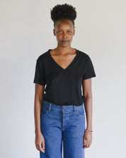 BASERANGE Tee Shirts V Neck Tee Shirt