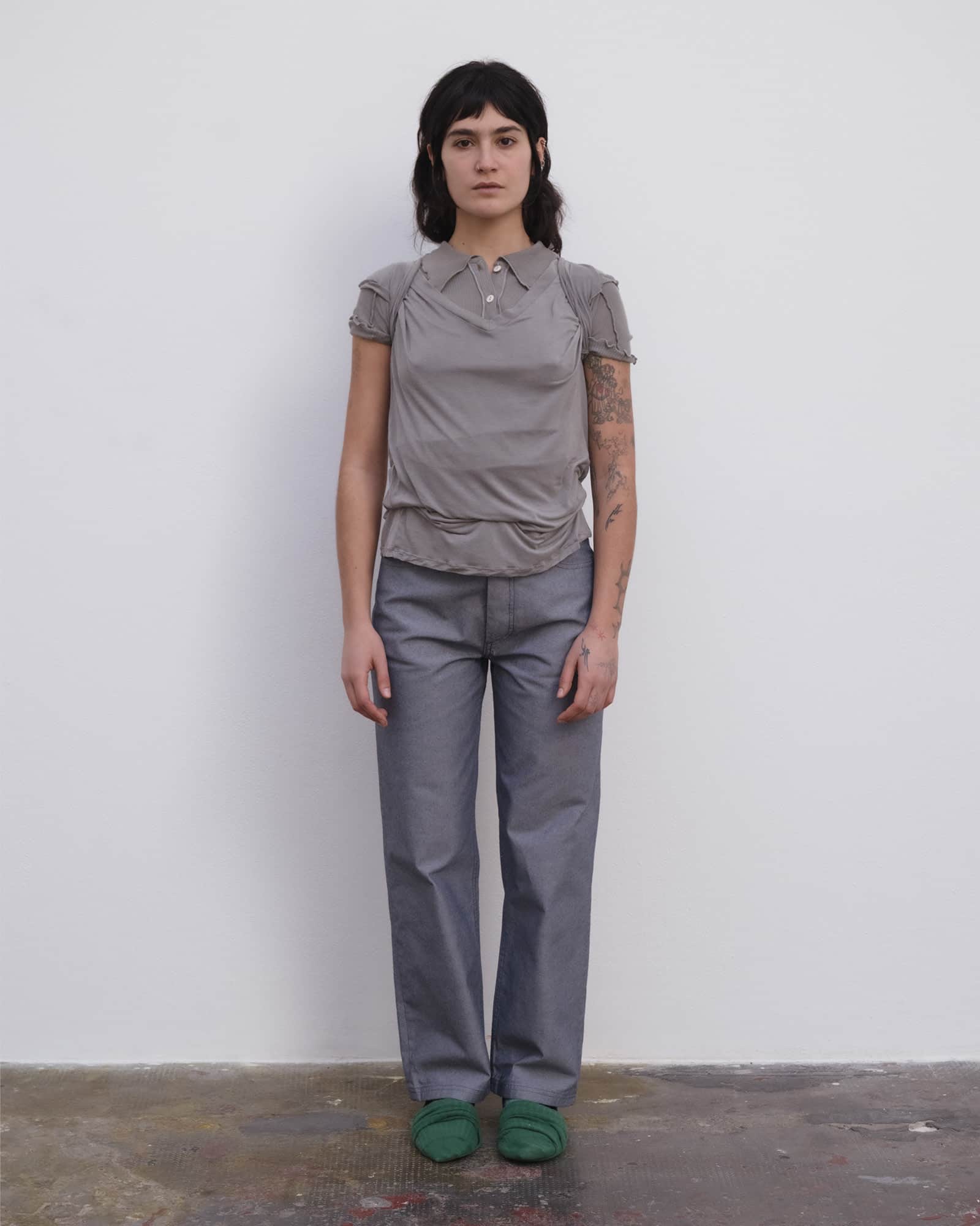 BASERANGE Tee Shirts V Neck Tee Shirt