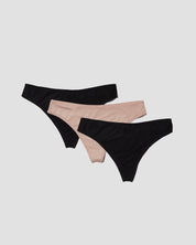 Baserange Thongs Pack - 3 Enna Thong