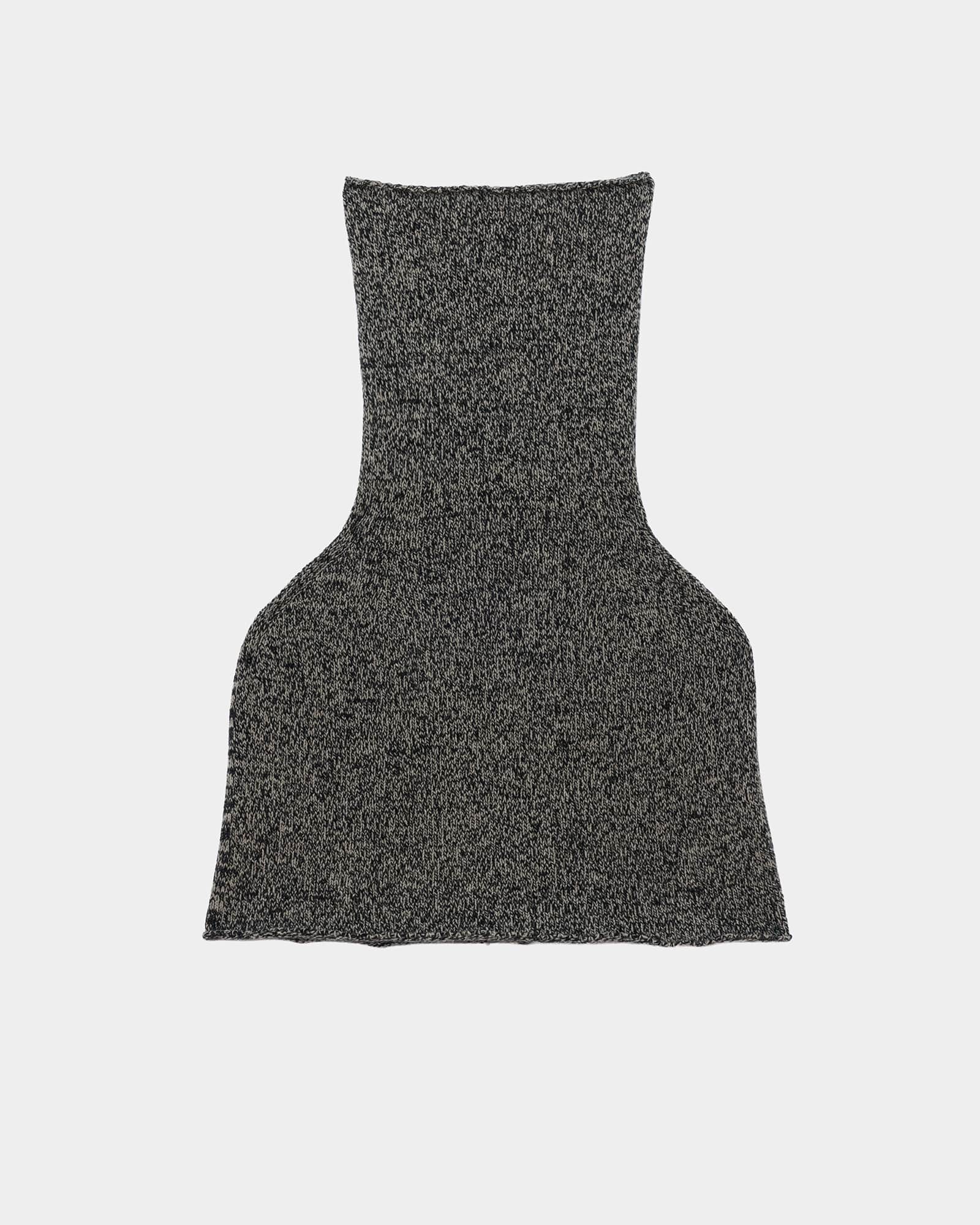 BASERANGE Top Shrug BLACK/CAMEL MELANGE / ONE SIZE Tope Shrug Small