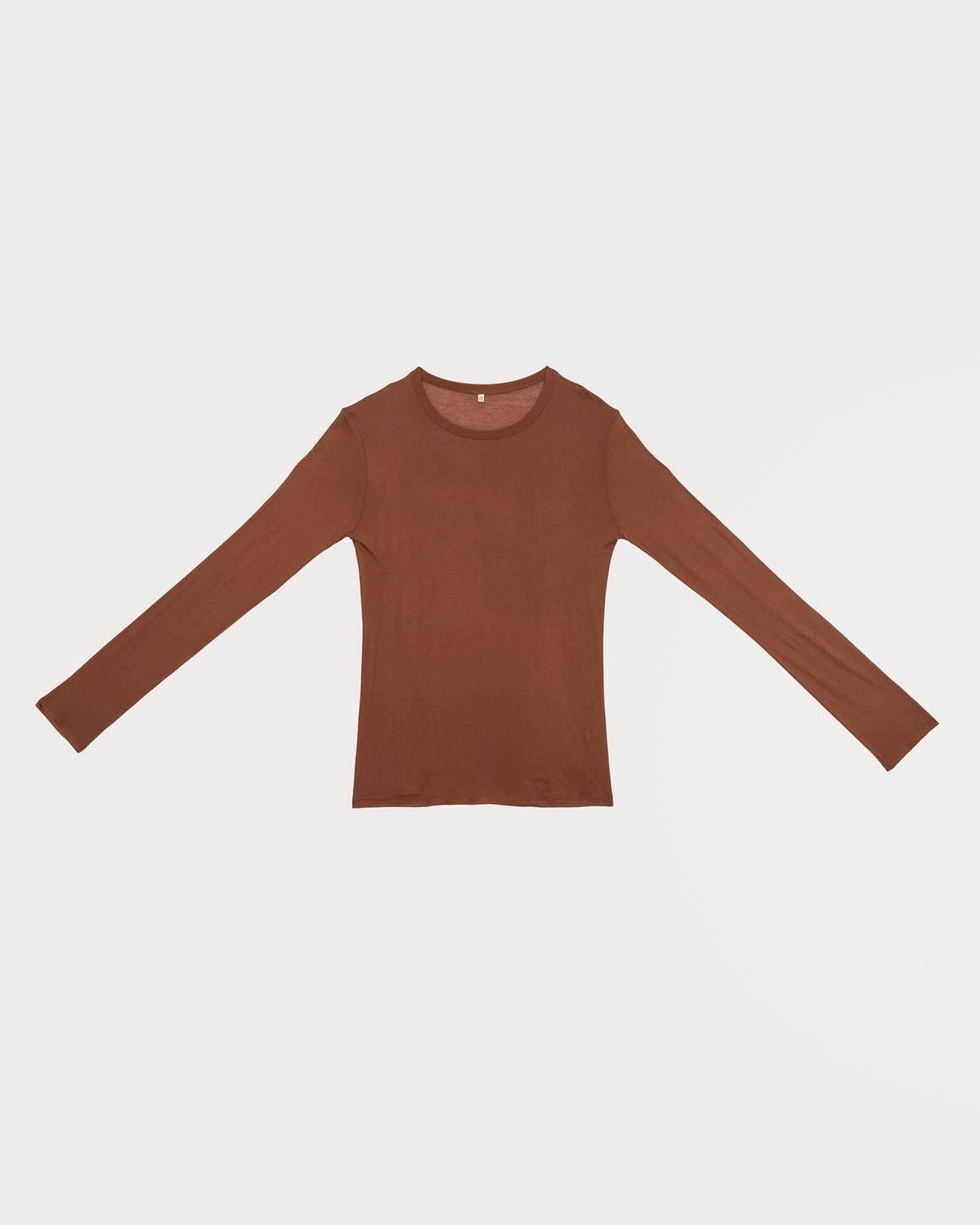 Long Sleeve Tee in Ocular | Bamboo viscose | en | Baserange