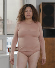 BASERANGE TOPS Long Sleeve Tee - Bamboo Lyocell