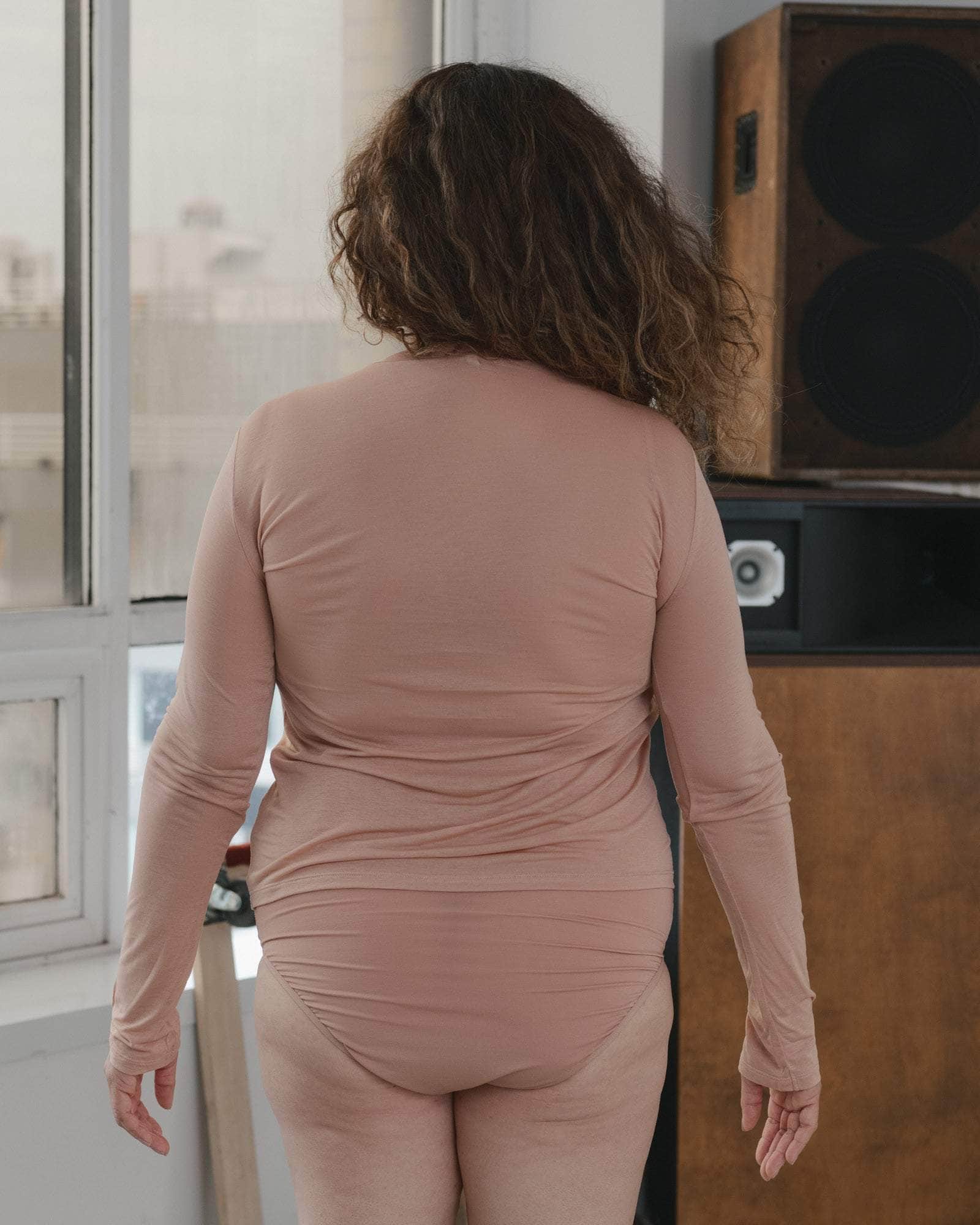 BASERANGE TOPS Long Sleeve Tee - Bamboo Lyocell