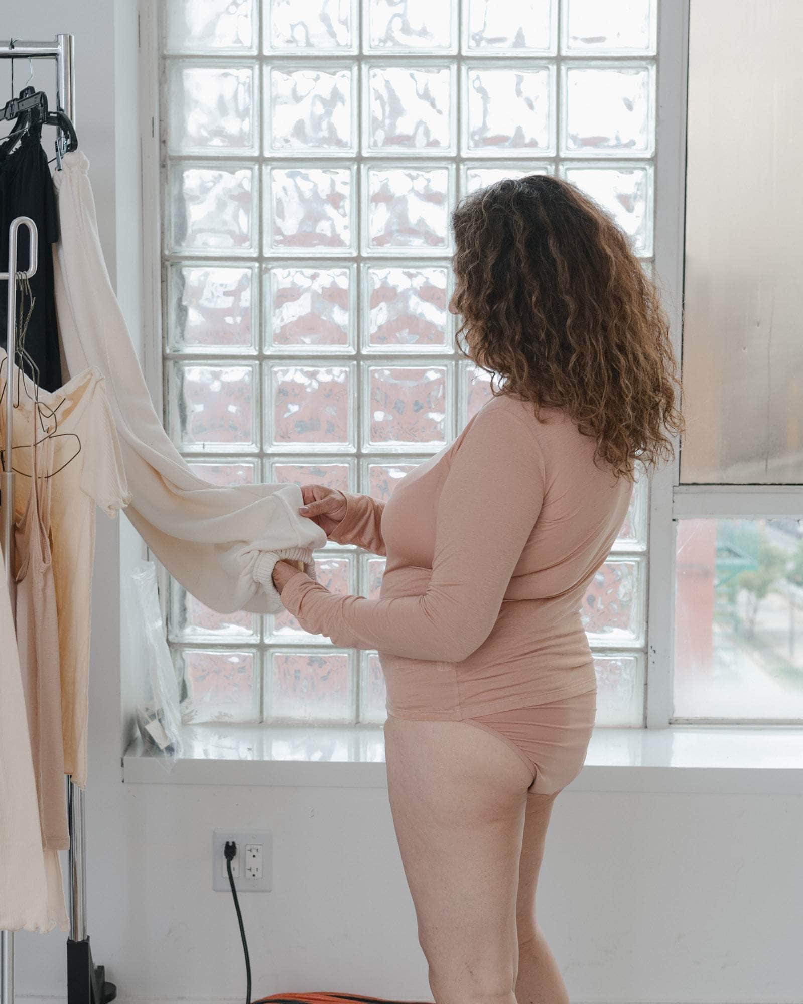 BASERANGE TOPS Long Sleeve Tee - Bamboo Lyocell