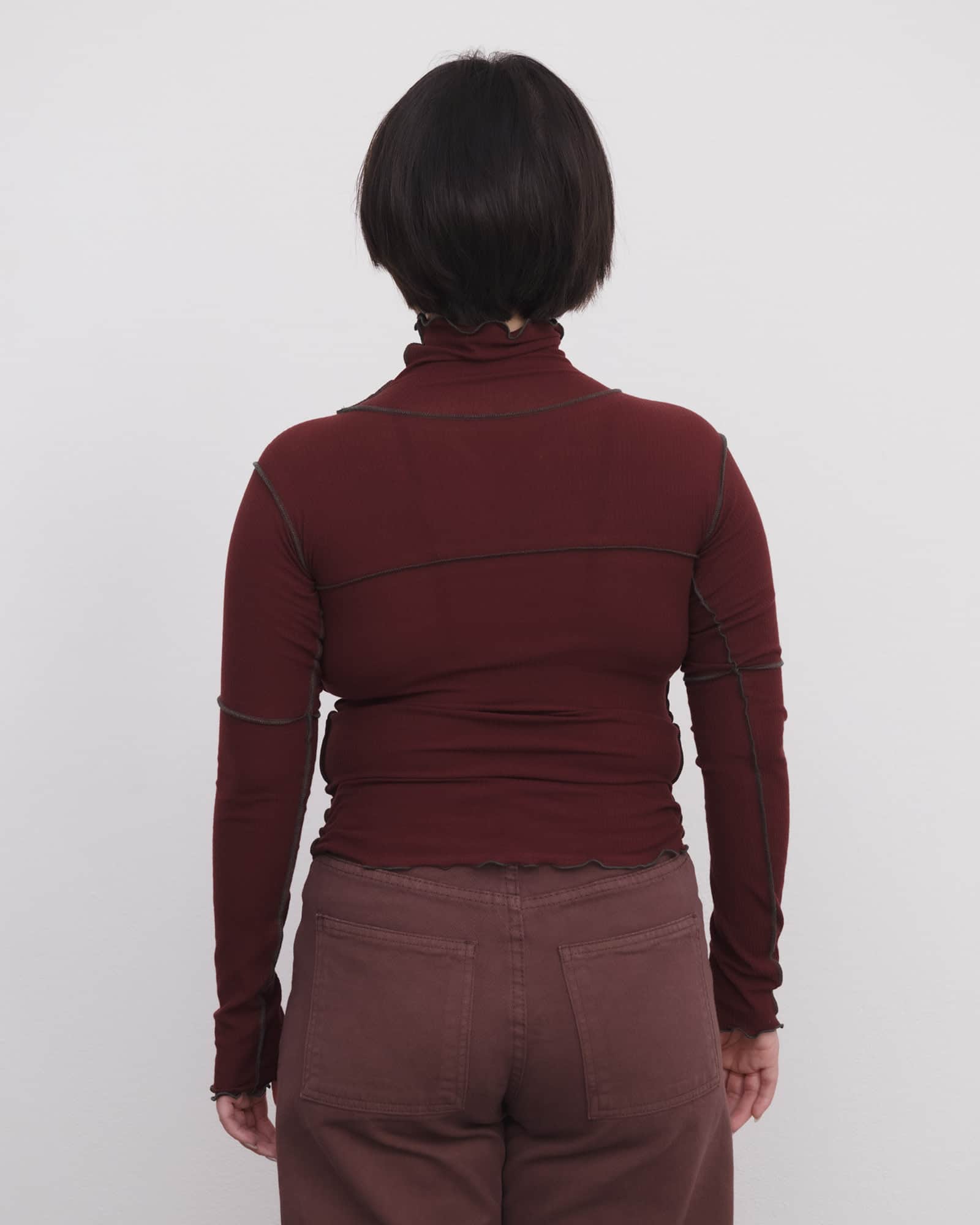 BASERANGE Turtlenecks Cinder Turtleneck