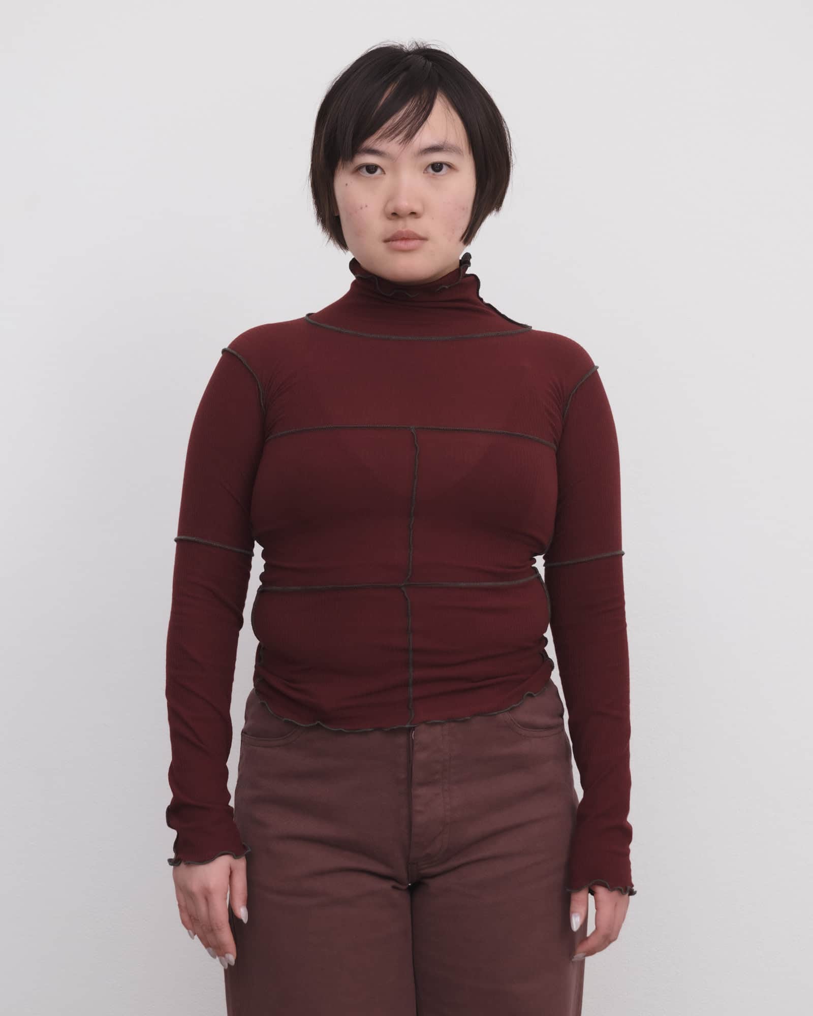 BASERANGE Turtlenecks Cinder Turtleneck