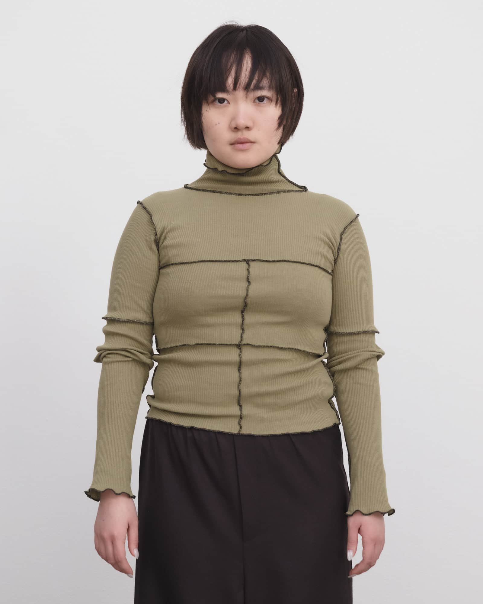 BASERANGE Turtlenecks Cinder Turtleneck