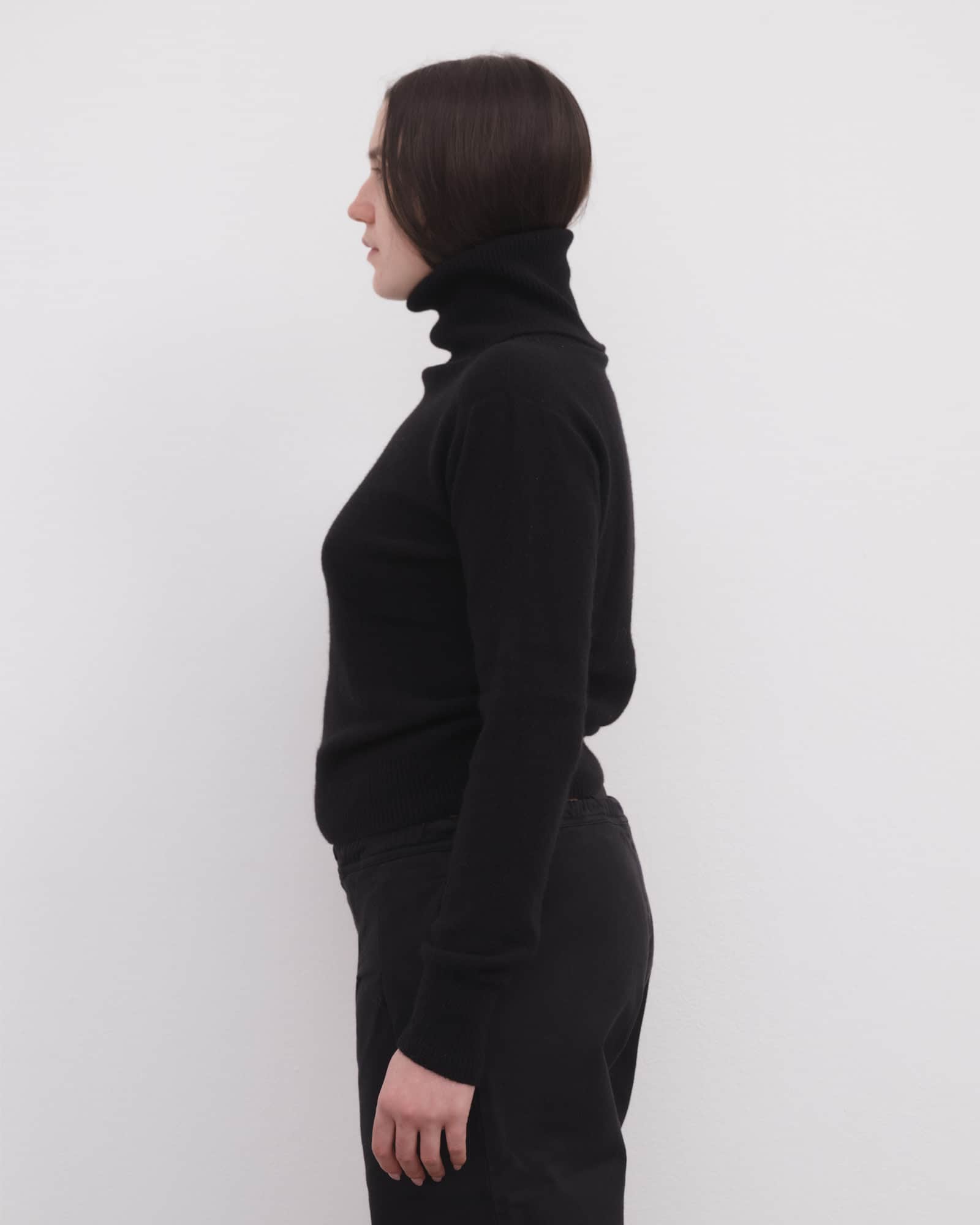 BASERANGE Turtlenecks Tier Turtleneck
