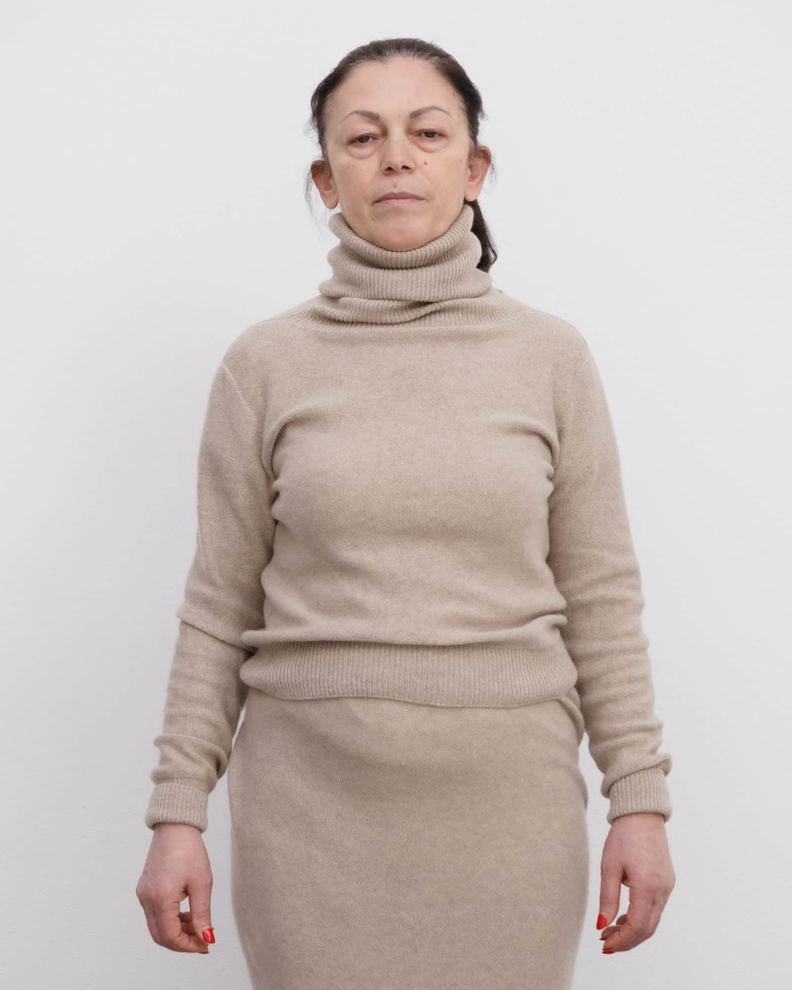 BASERANGE Turtlenecks Tier Turtleneck