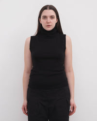 Tier タートルネックベスト - BLACK / XS-S