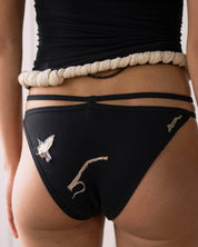 BASERANGE Underpants BLACK / S Repair Nida Pants No.132