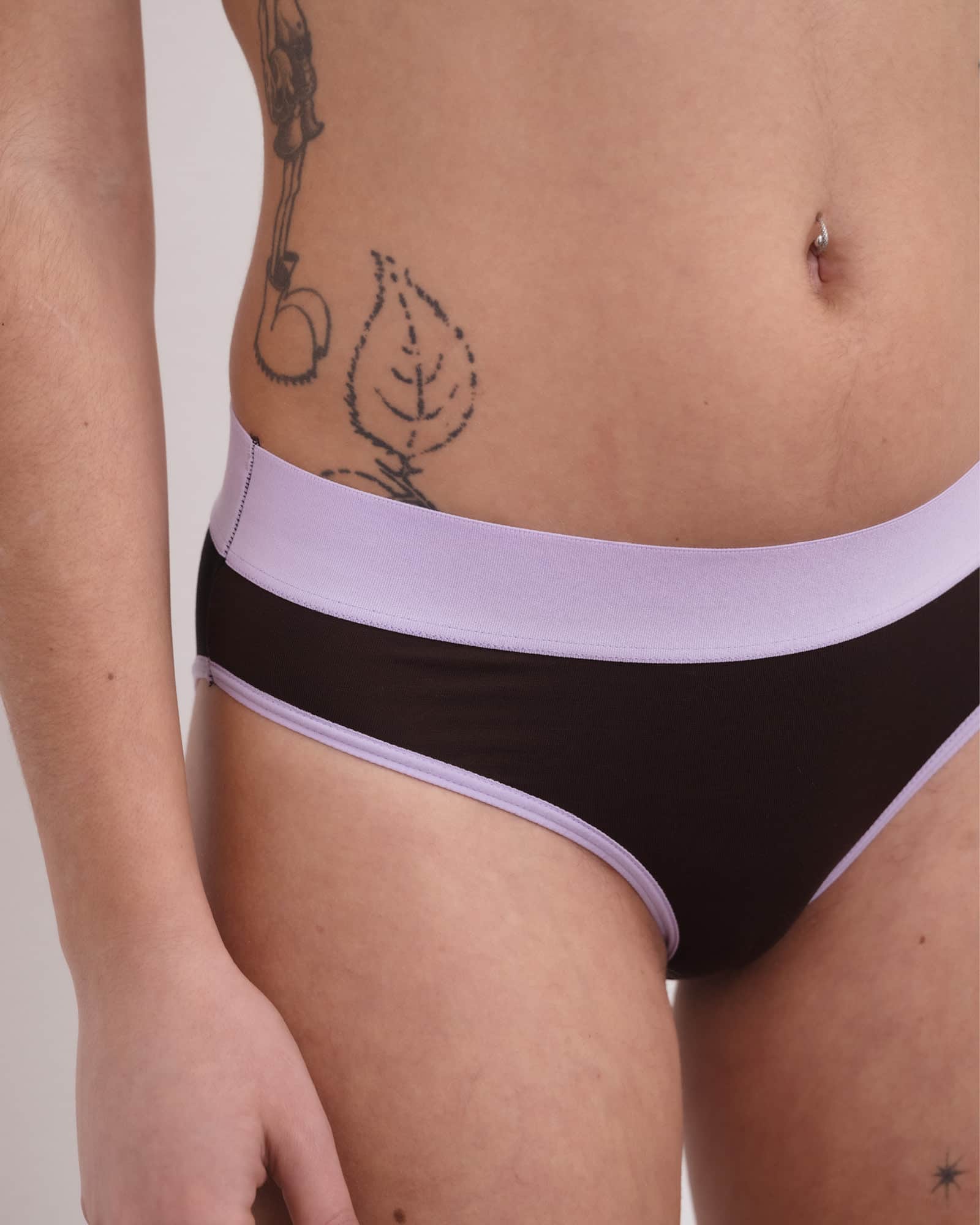 BASERANGE Underpants Elastic Bell Pants