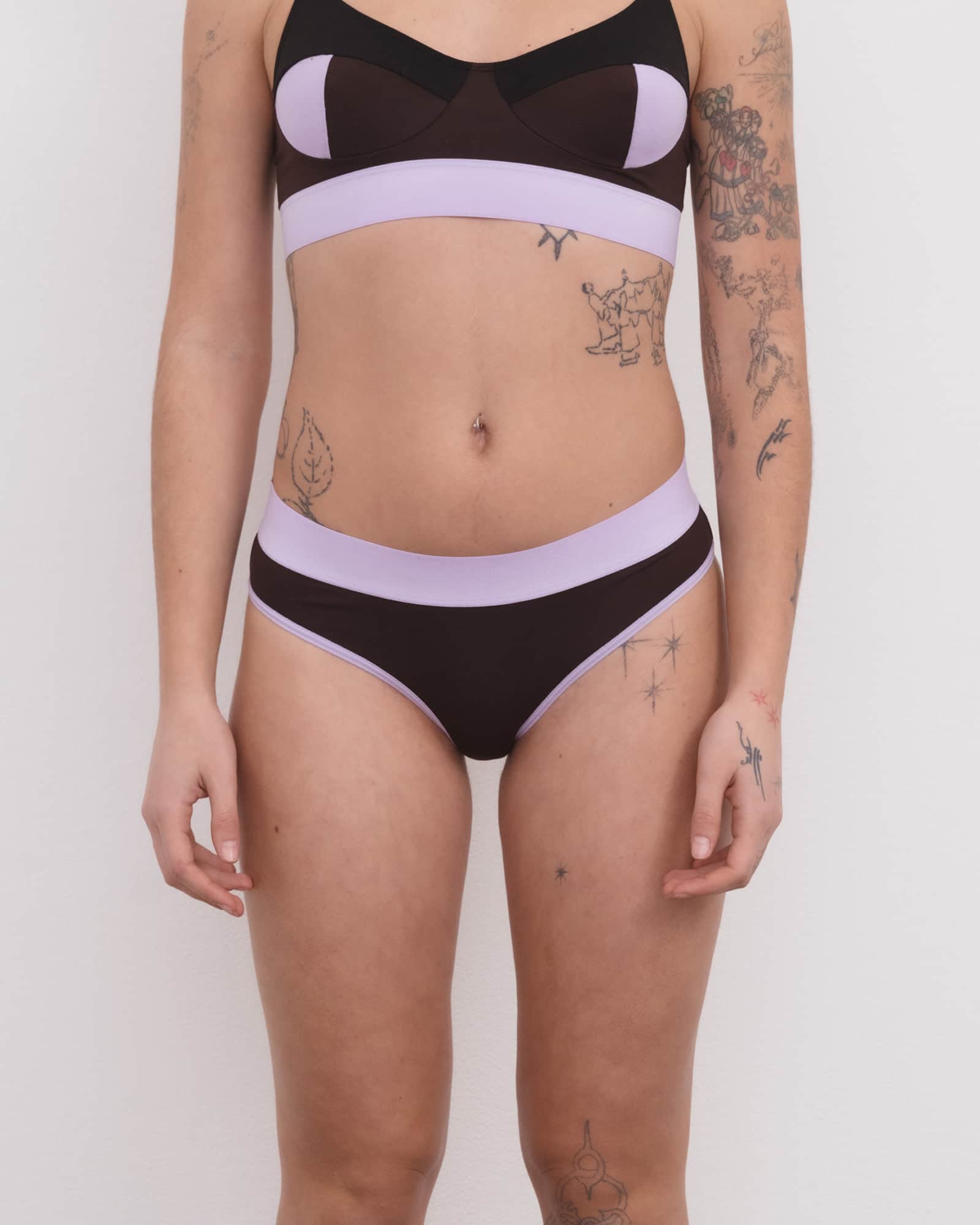 BASERANGE Underpants Elastic Bell Pants
