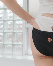BASERANGE UNDERPANTS Heart Bell Pants