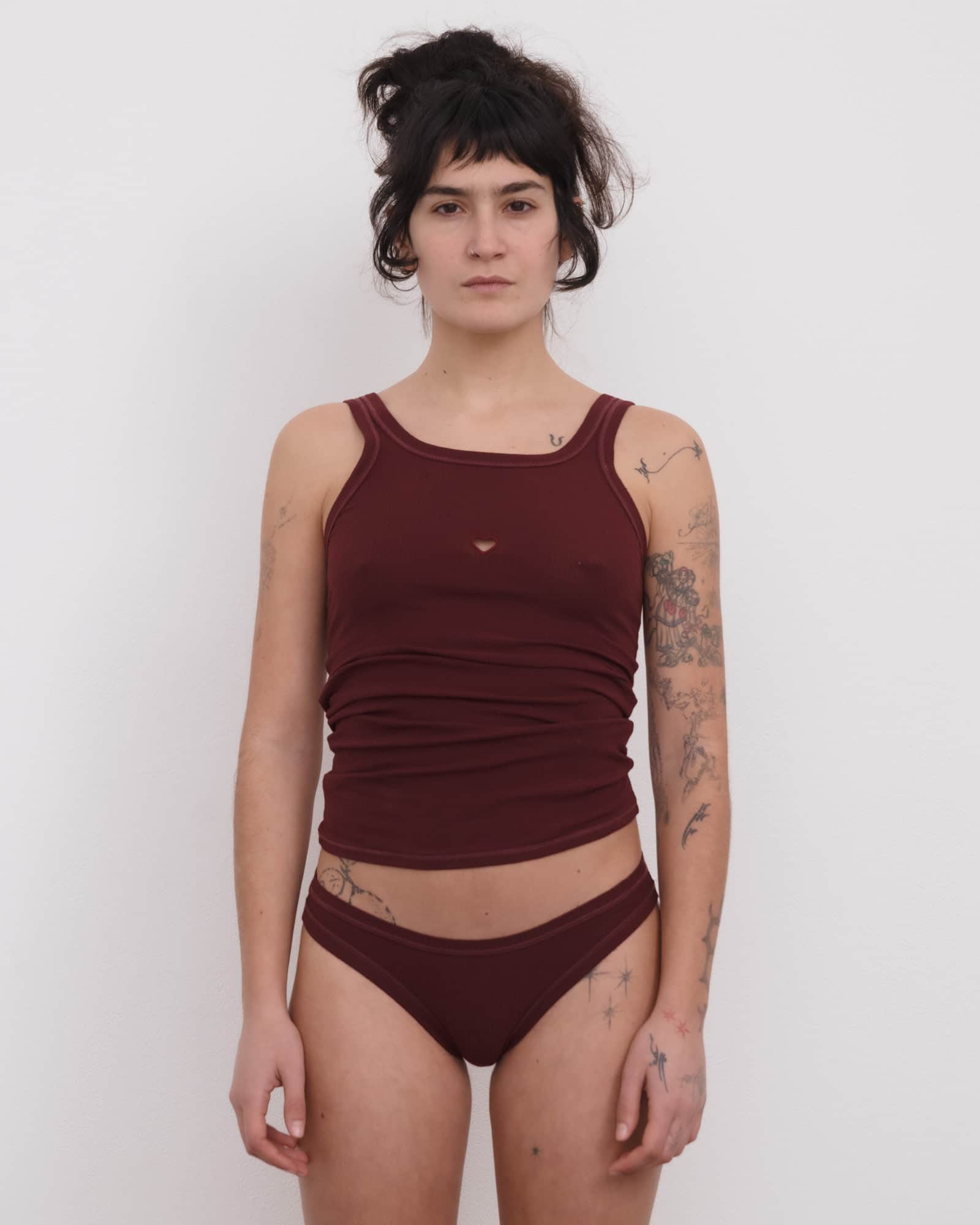 BASERANGE Underpants Heart Bell Pants