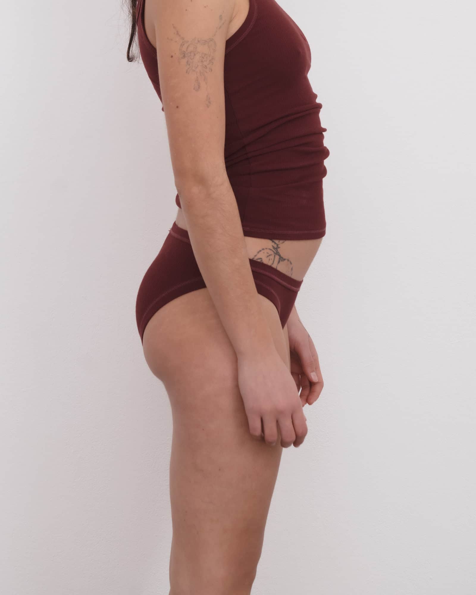 BASERANGE Underpants Heart Bell Pants
