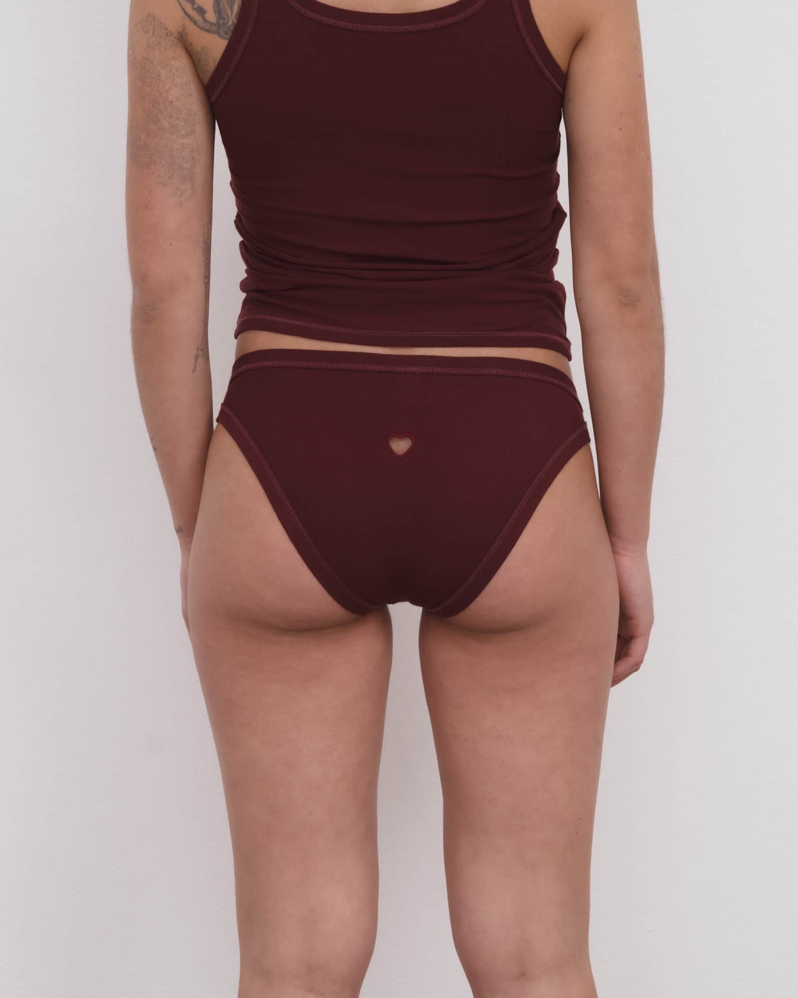 BASERANGE Underpants Heart Bell Pants