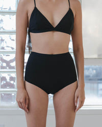 Bell Highwaist Slip - BLACK / XS