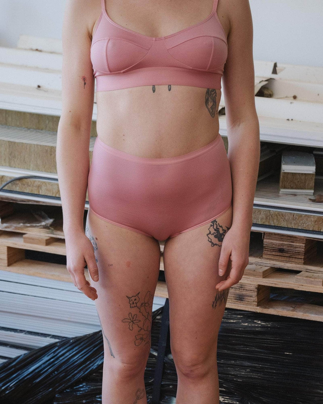 baserange culotte bell taille haute - Lyocell de bambou