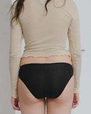 Baserange Underpants Pack - 3 Bell Pants (Black / black)