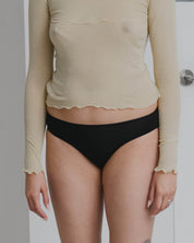 Baserange Underpants Pack - 3 Bell Pants (Black / black)