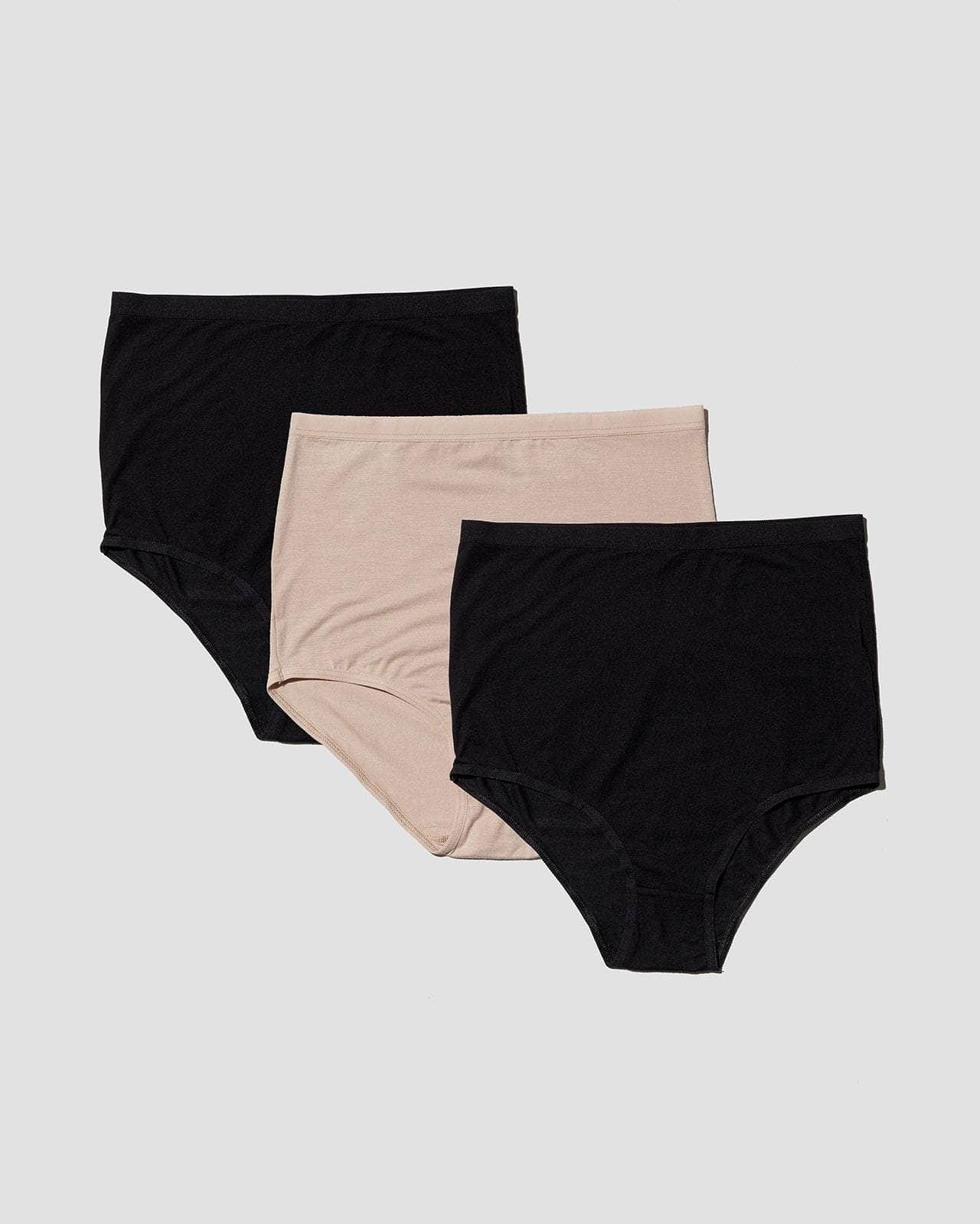 Baserange Underpants Pack - 3 Highwaist Bell Pants