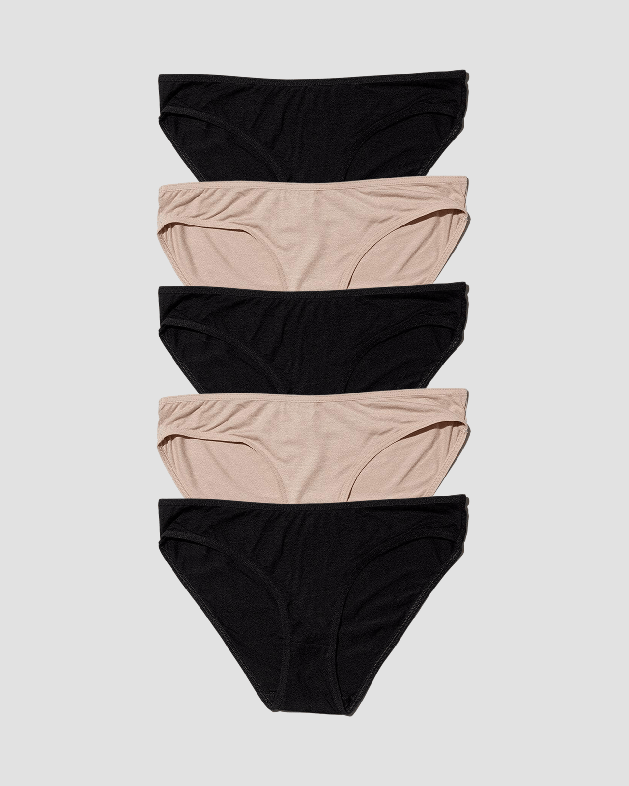 Baserange Underpants Pack - 5 Bell Pants (Black / Haptic)