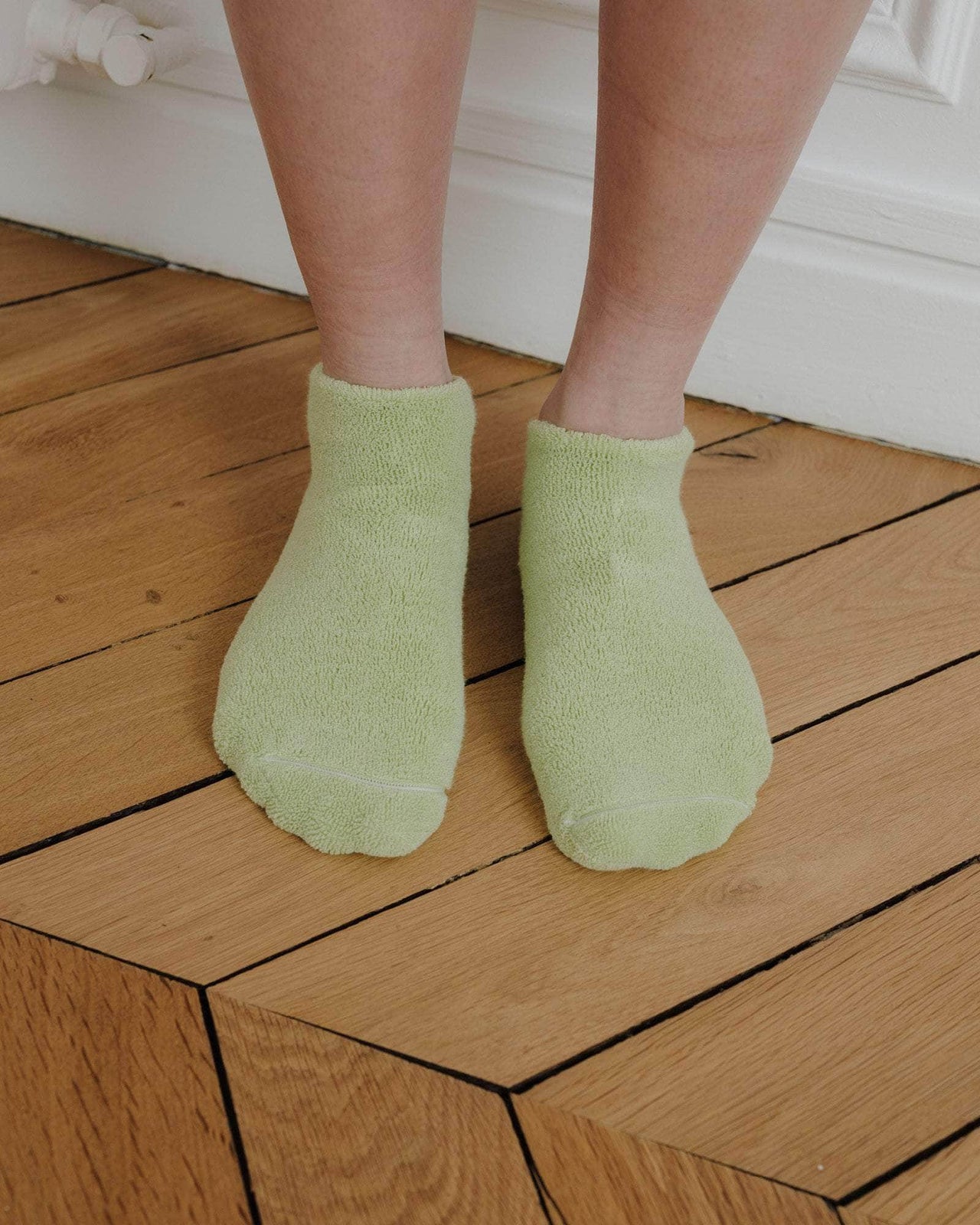 baserange chaussettes basses - Coton biologique texturé