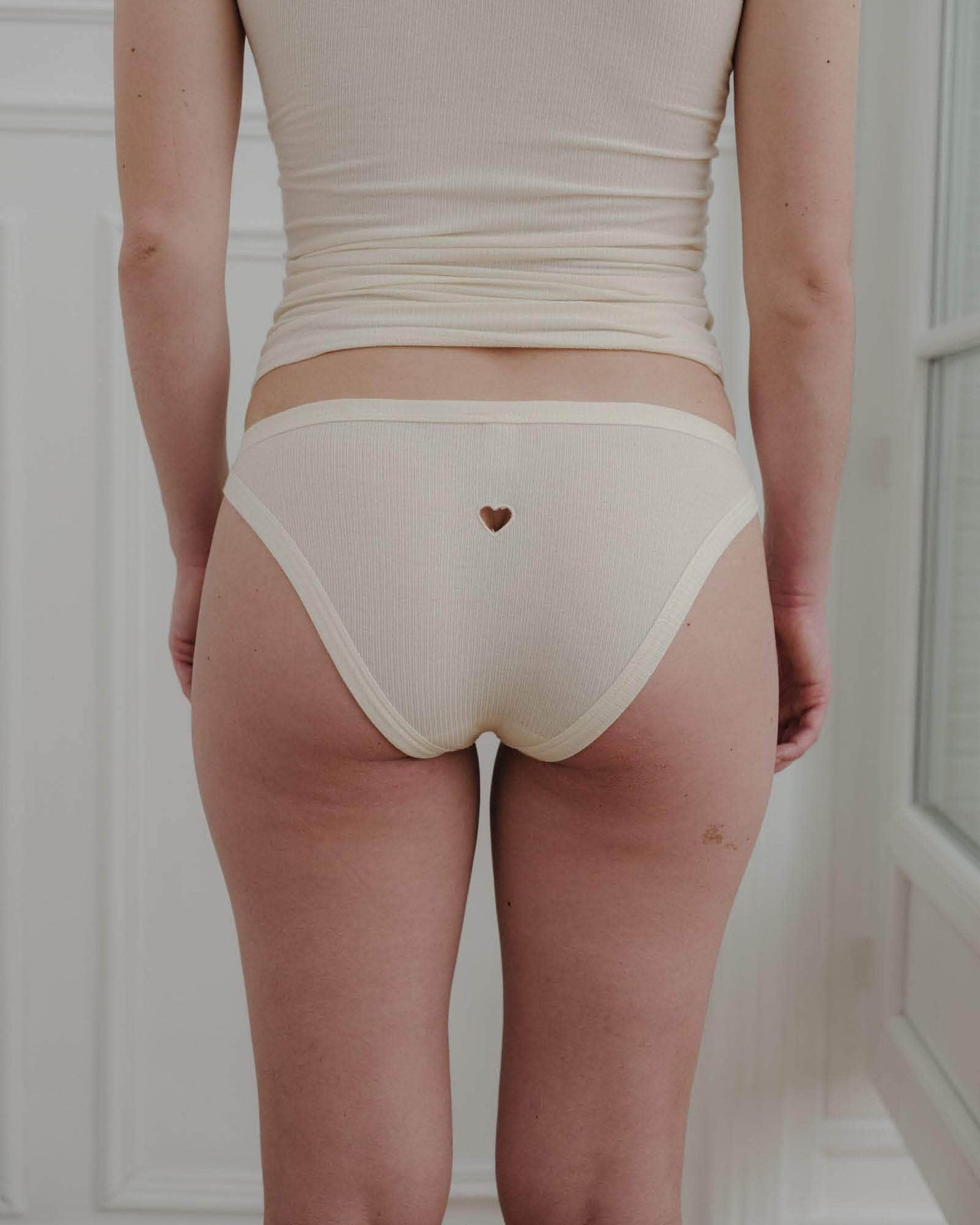 Low-rise ribbed panties – belle you