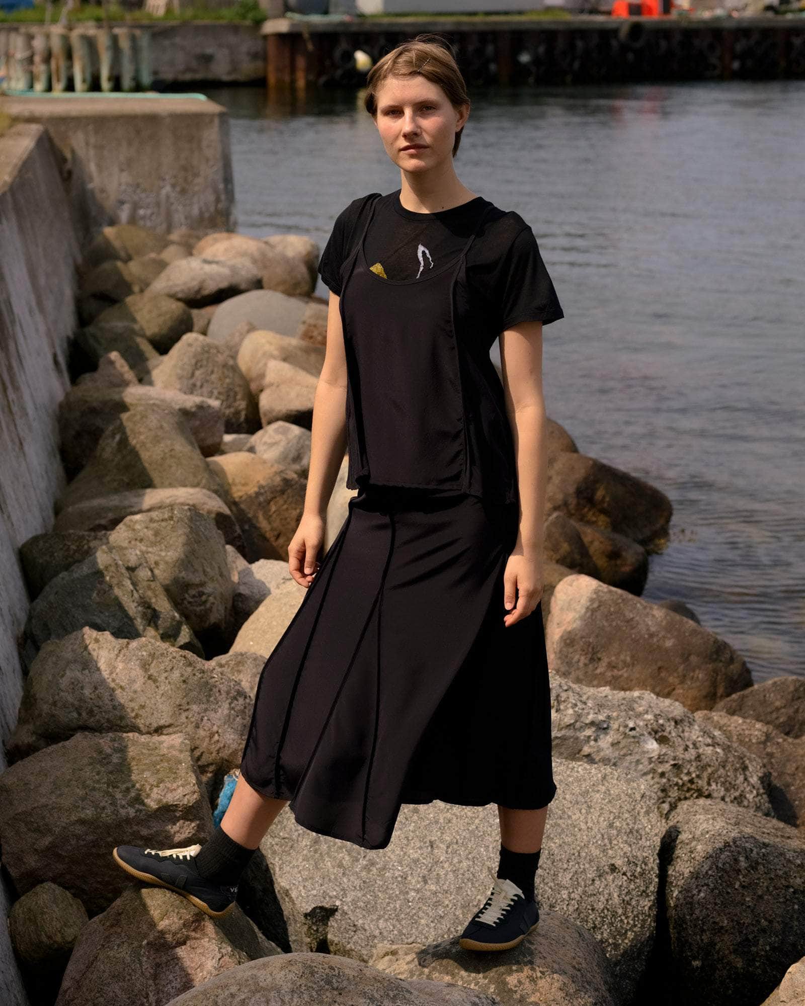 BASERANGE WOVEN ADE SKIRT