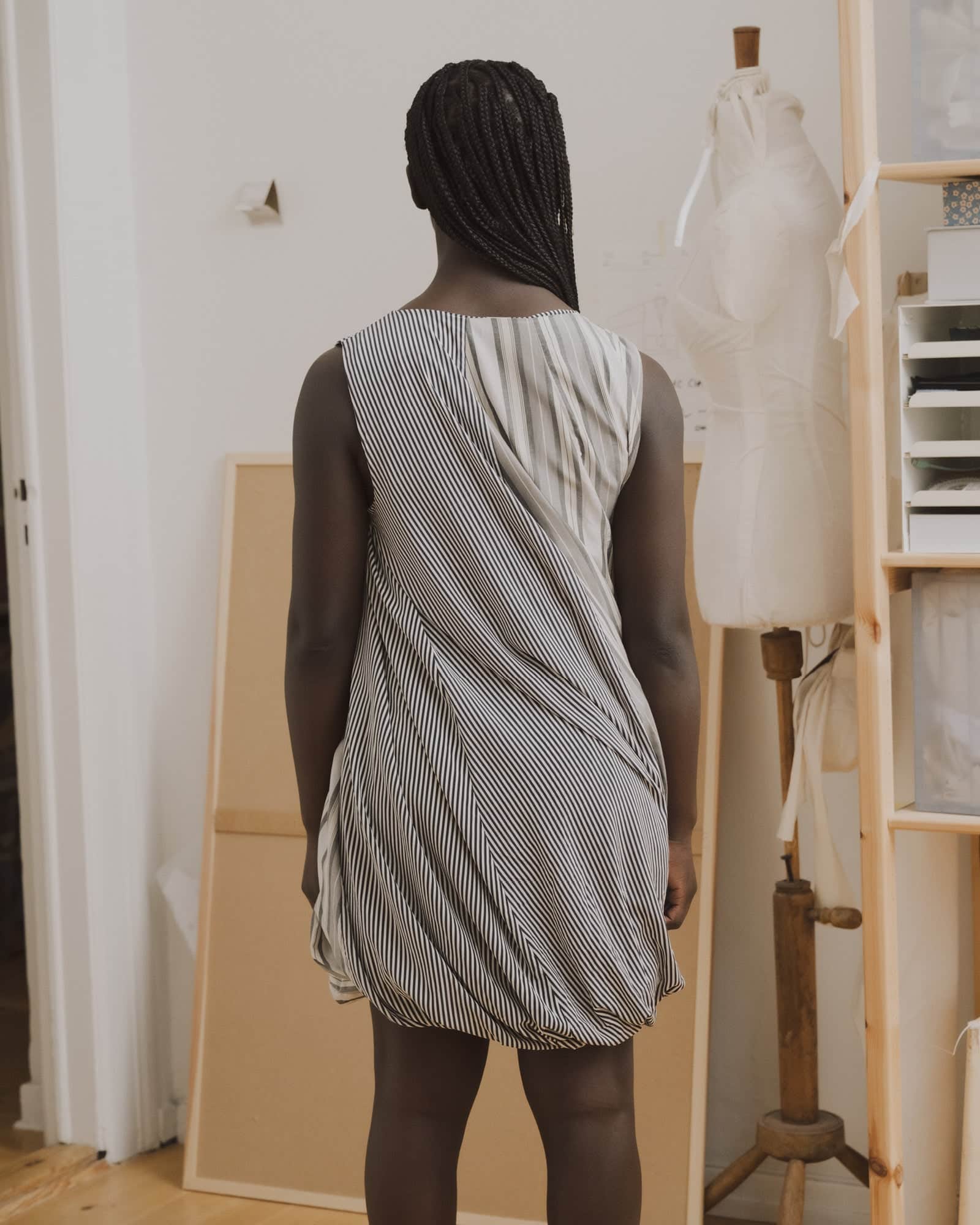 BASERANGE WOVEN BELLA DRESS