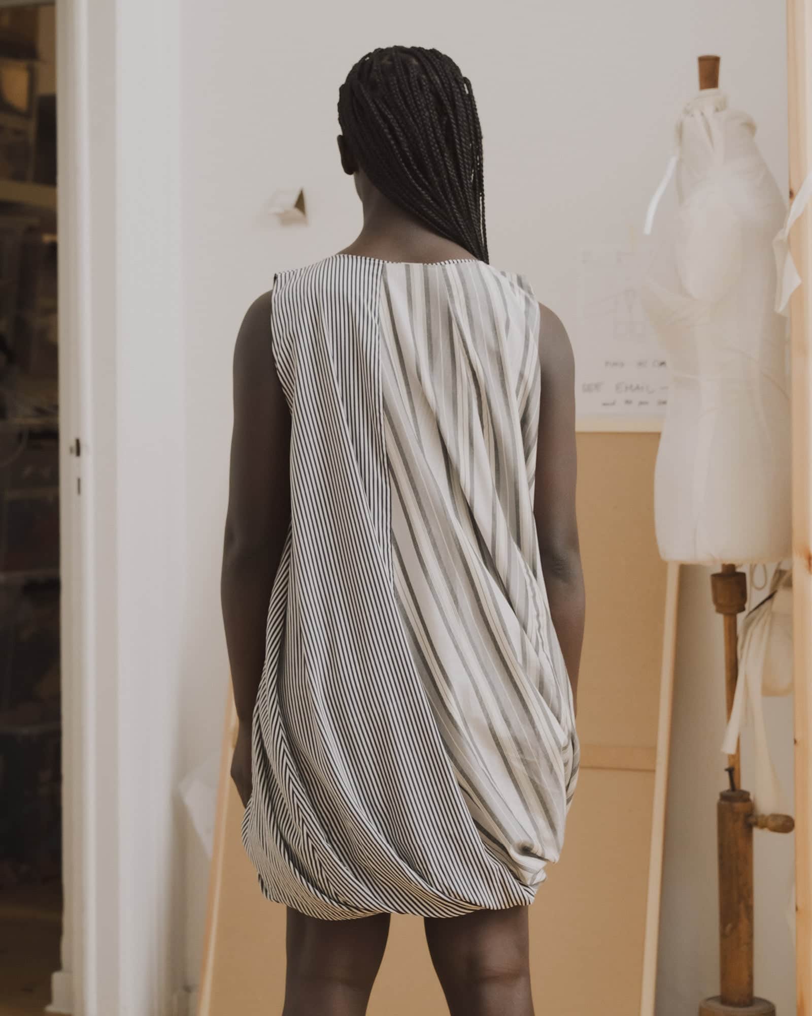 BASERANGE WOVEN BELLA DRESS