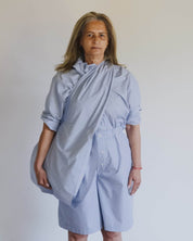 BASERANGE WOVEN BLUE STRIPE / ONE SIZE HALE BAG